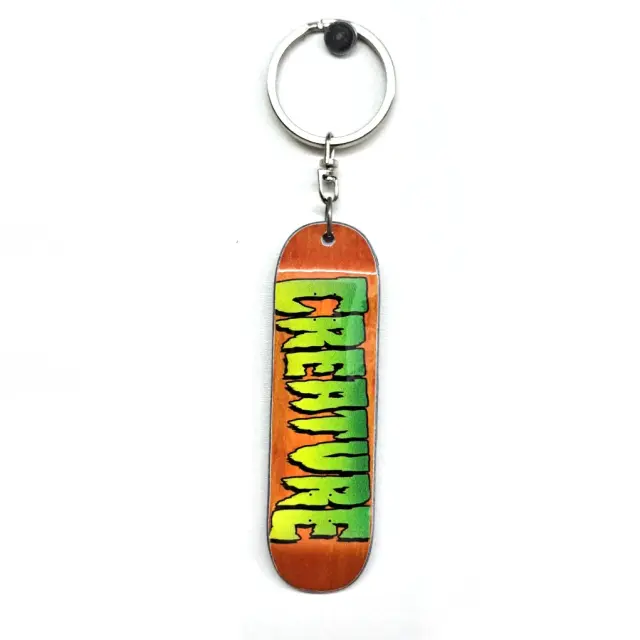 CREATURE SKATEBOARD DECK KEYCHAIN