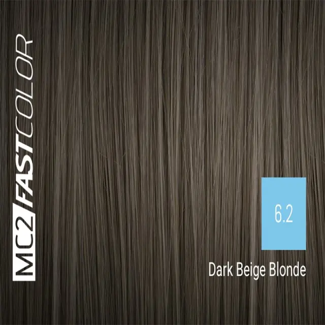 Sensus MC2 Fast Color 6.2 Dark Beige Blonde 100ml - (μόνιμη βαφή χωρίς αμμωνία για γρήγορη εφαρμογή) 2