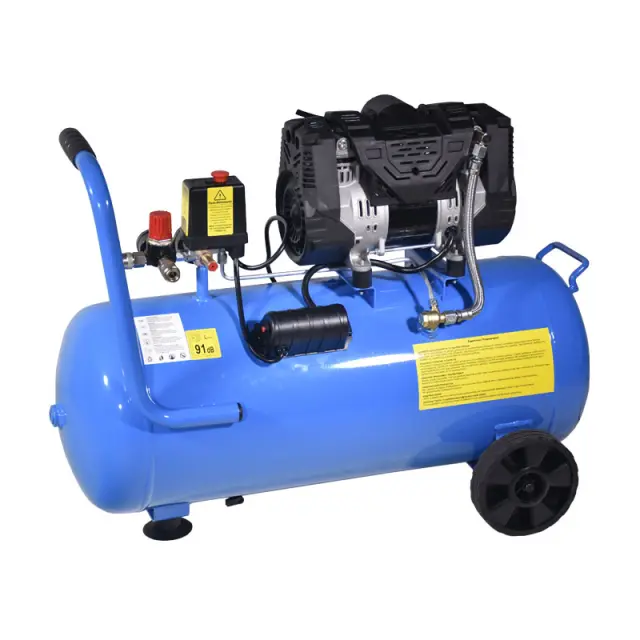ΑΕΡΟΣΥΜΠΙΕΣΤΗΣ OIL FREE ΧΑΜΗΛΟΥ ΘΟΡΥΒΟΥ (SEMISILENT) 50L/2,0HP - 10 BAR 602090 2