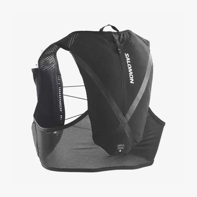 Salomon Adult Run Gravel Skin 4 Set 2 Flask Vest Backpack Μαύρο C28546 (Salomon)