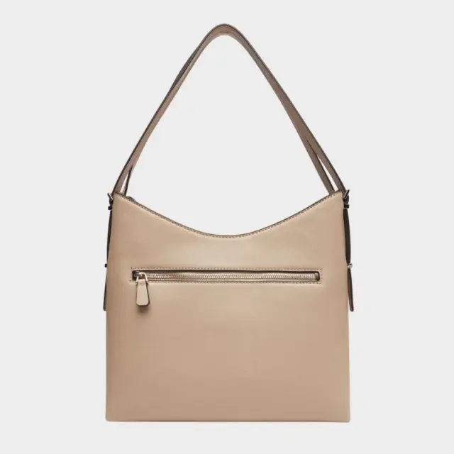 Guess - Γυναικεία Τσάντα Ώμου Lefia Large Hobo HWBG9644020-SIT Μπεζ 2
