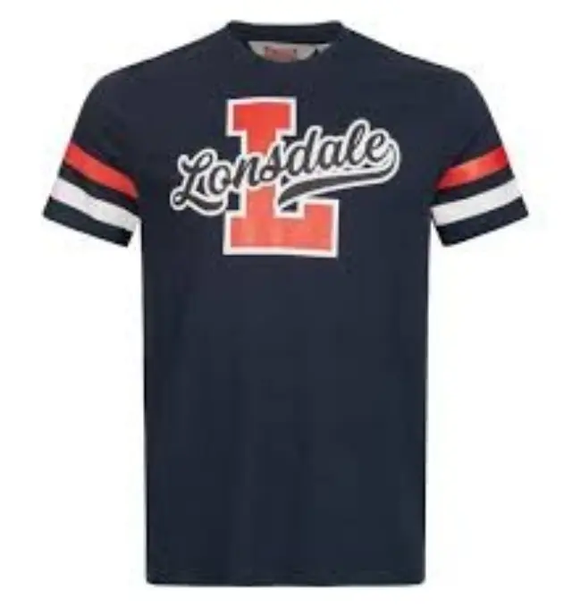 LONSDALE FRAMLINGHAM ΑΝΔΡΙΚΗ ΜΠΛΟΥΖΑ - DARK NAVY BLUE 3