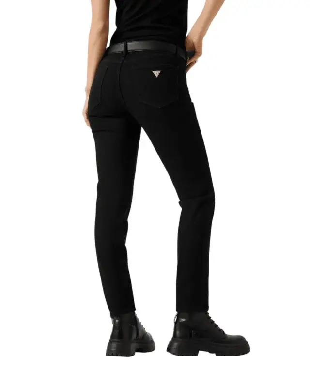 Guess - Γυναικείο Παντελόνι Τζιν G05 High Rise Skinny W5YA92D6311-INBO Μαύρο 3