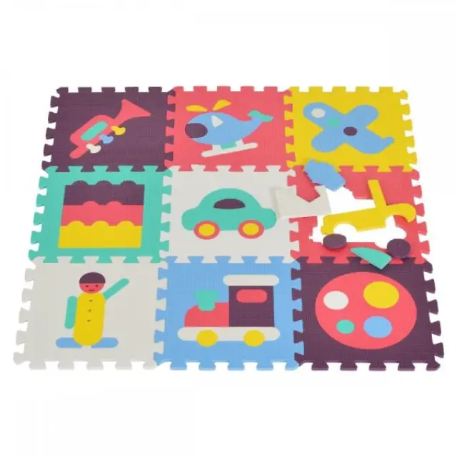Moni Toys Χαλάκι - Puzzle Δαπέδου 9Τ. Traffic 3010 3