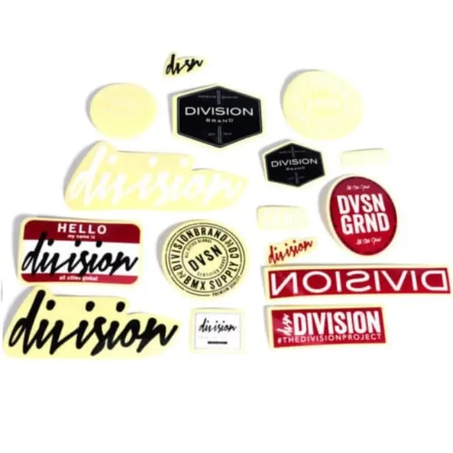 DIVISION ASSORTED STICKER PACK ΣΕΤ 16 ΤΕΜΑΧΙΩΝ