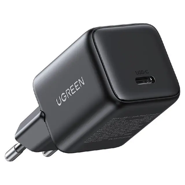Ugreen USB-C GaN Fast Charger 30W X513 Black (65007)