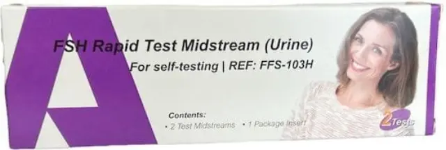 All Test Fsh Rapid Test Τεστ Εμμηνόπαυσης 2τμχ