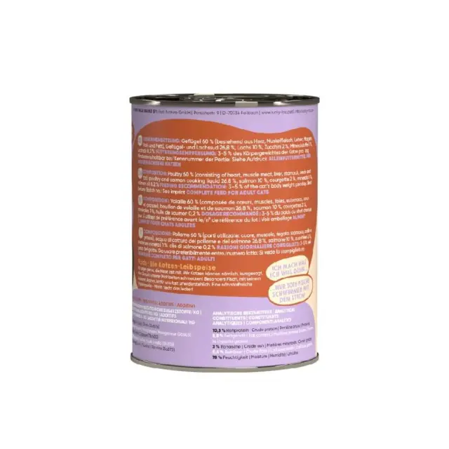 Lucky Lou LifeStage Adult Πουλερικά & Σολομός (με Κολοκυθάκι) 400gr 3