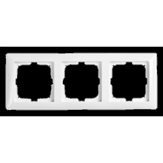 Cover Frame 3V Basic 55 White