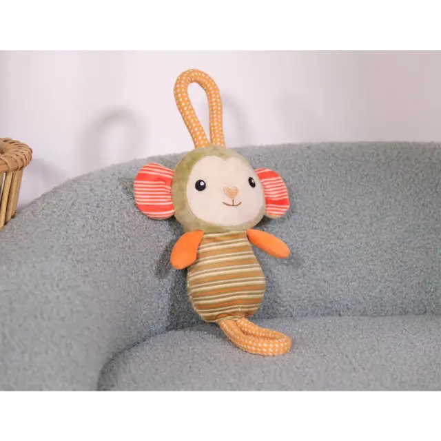 Vadigran Dog Toy Plush Baby Monkey Cord Λούτρινο Παιχνίδι 15cm 2