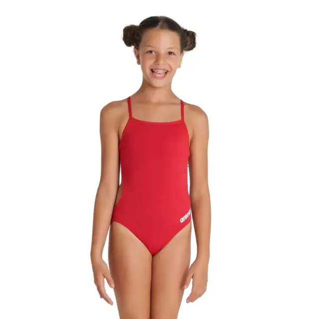 Arena Girl's Team Challenge Swimsuit Κόκκινο 004765-450 (Arena)