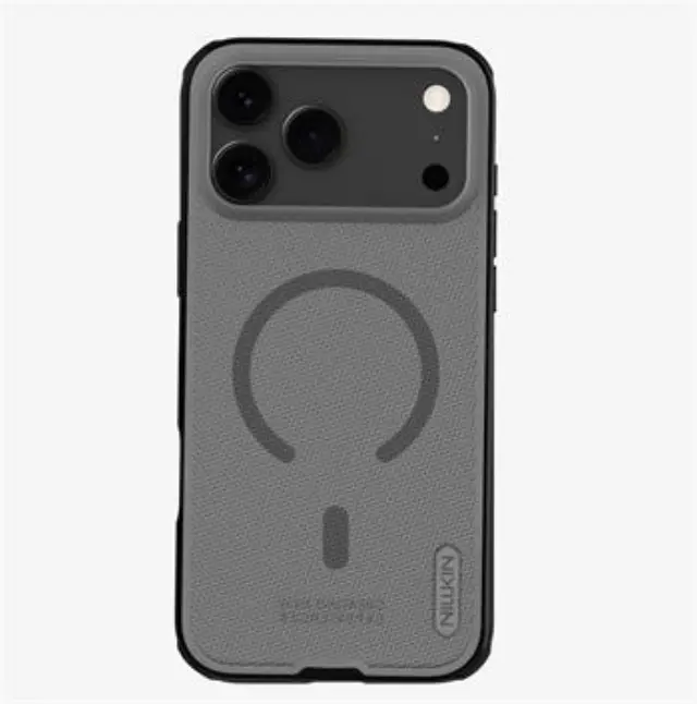 Nillkin Super Frosted PRO Magnetic Back Cover for Apple iPhone 18 Pro Max/17 Pro Max Transparent Black