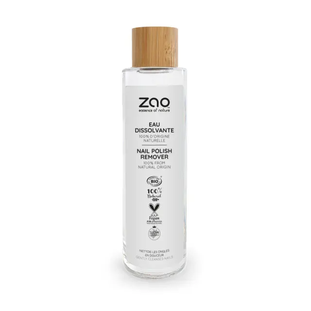 Zao Organic Nail Polish Remover – Βιολογικό υγρό αφαίρεσης βερνικιού χωρίς ακετόνη
