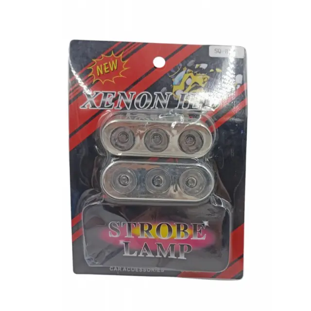 XENON STROBE LAMP ΜΠΛΕ ΣΕΤ 2ΤΜΧ SQ-813