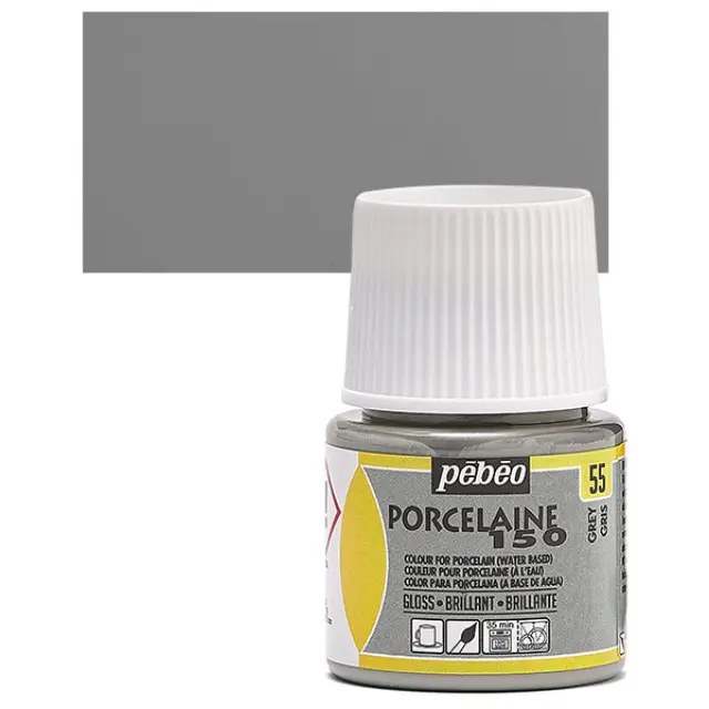 Pebeo Porcelaine 150 Σμάλτο - 055 Grey (O) - 45ml