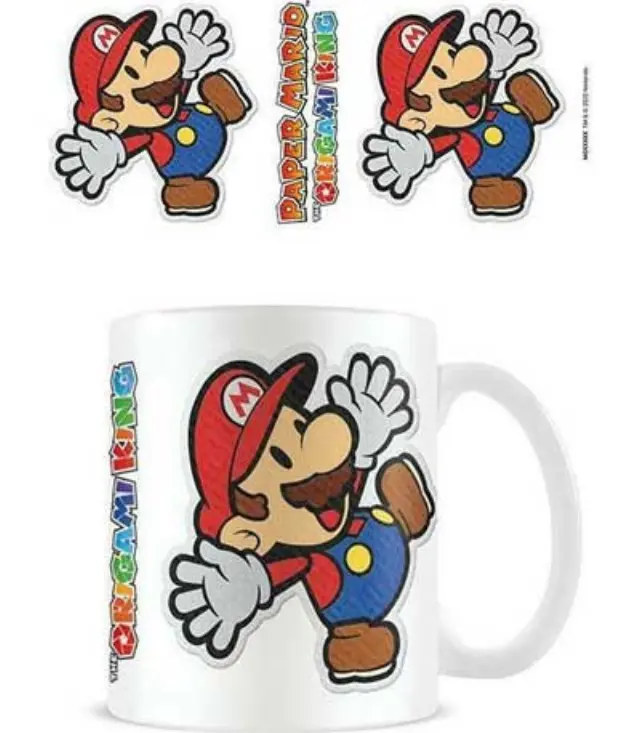 Pyramid Paper Mario - Sticker Coffee Mug (MG26046)