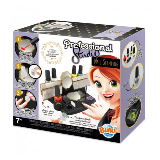 Buki France Professional Studio Nail Stamping - Στάμπες Νυχιών (7+ ετών) 5433