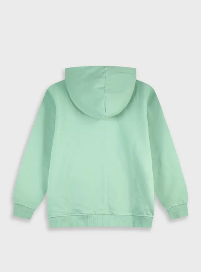 Fleece ζακέτα Energiers Basic Line με κουκούλα - ΜΕΝΤΑ 2