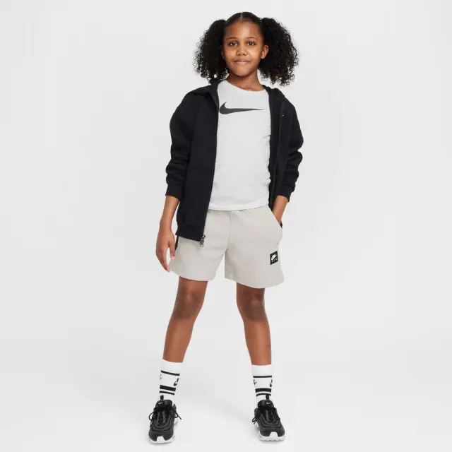 Nike Air Fleece ΠΑΙΔΙΚΗ ΒΕΡΜΟΥΔΑ (HF8808-009) - Γκρί 2