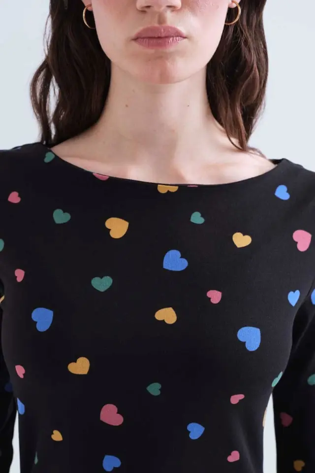 COMPANIA FANTASTICA BLOUSES (63C/11045 BLACK) - XL 3