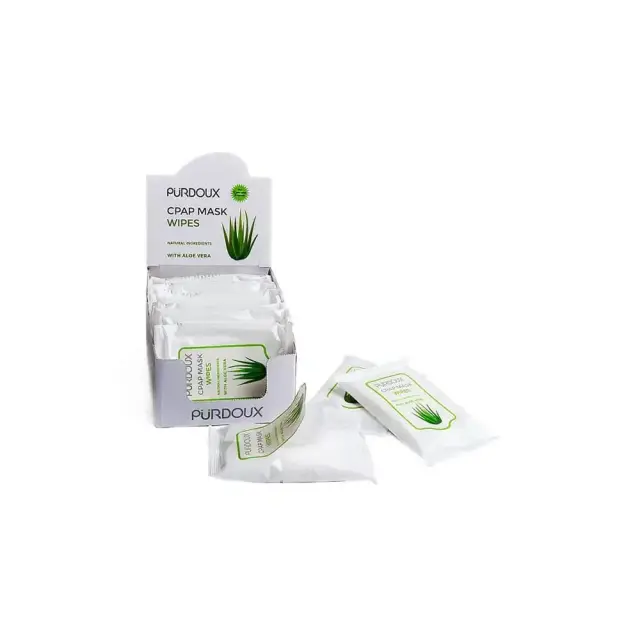 Μαντιλάκια Ταξιδιού Καθαρισμού Μασκών CPAP Aloe Vera Choice One Medical