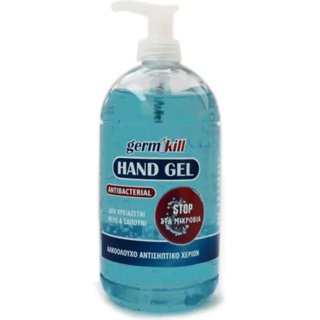 Alcofarm Germ Kill Natural Αντισηπτικό Gel Χεριών με Αντλία 600ml