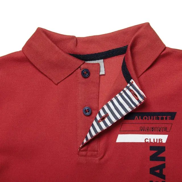 Μπλούζα polo με τύπωμα 2