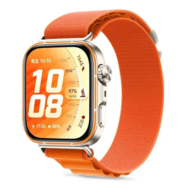 Tech-Protect® Nylon Pro Λουράκι για Huawei Watch Fit 3/4/4 Pro/5/5 Pro- Orange