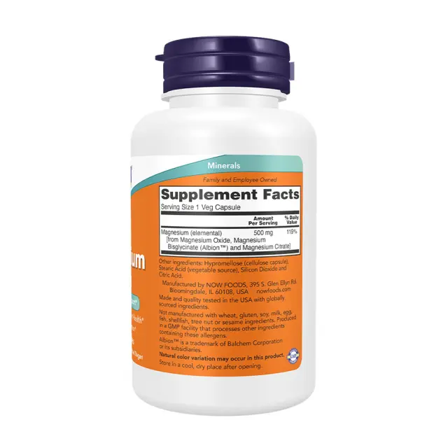Now Foods Magnesium 500 mg 2