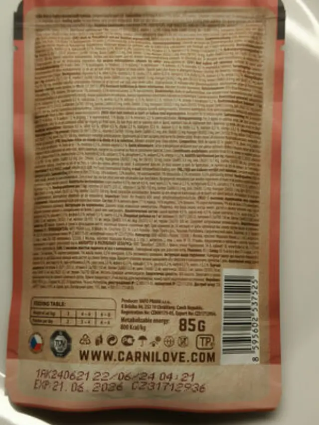 Carnilove Γάτα Φακελάκι Turkey enriched with Valerian Root 85gr Μονόχρωμο 3