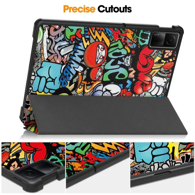 Techsuit® FoldPro Θήκη Δερματίνης για Xiaomi Redmi Pad SE 11"/Redmi Pad 2 - Urban Vibe 2