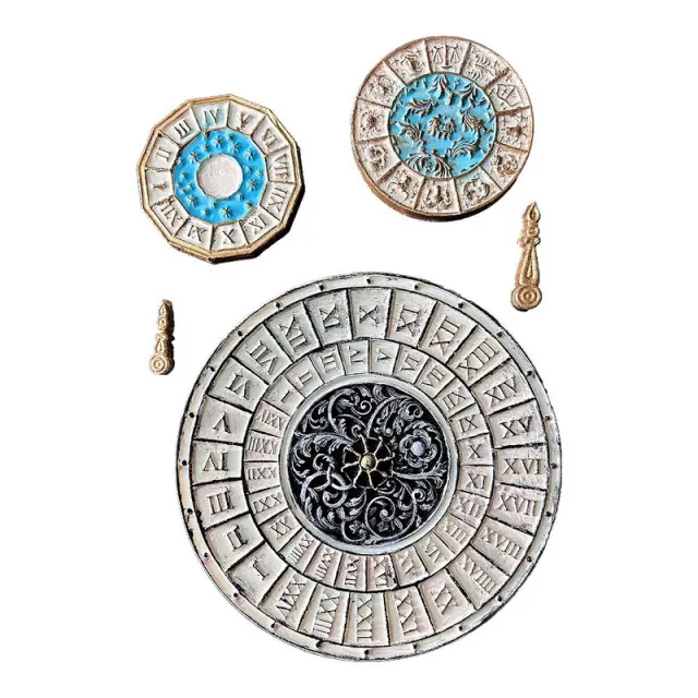 Καλούπι εύκαμπτο A5, 21x14.8cm, Stamperia, Venice City of Art, Clock 2