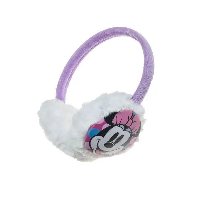 Στέκα με χνουδωτά αυτάκια Disney Minnie Mouse