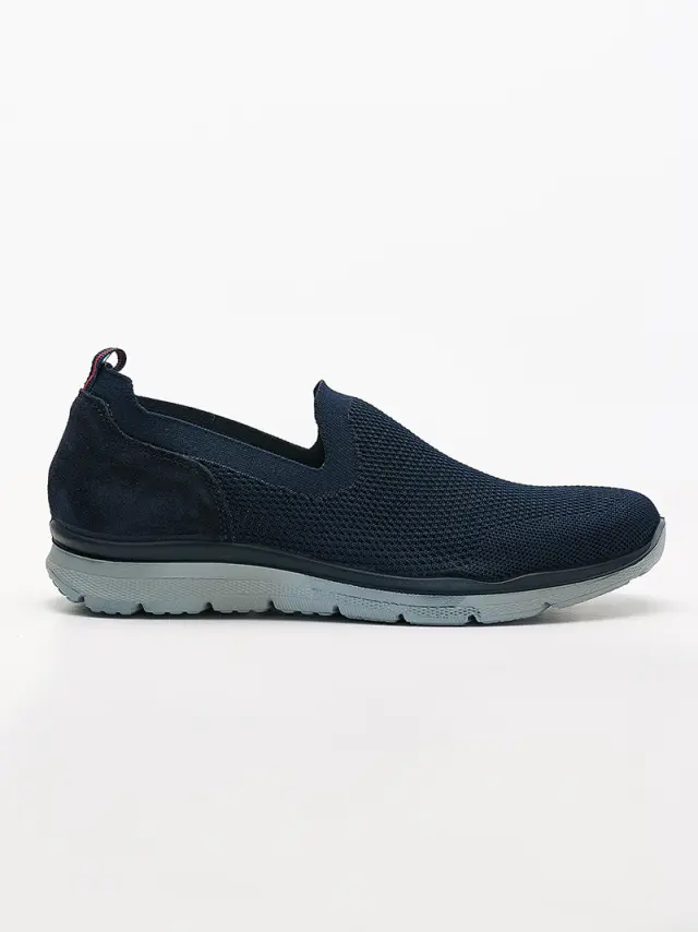 Imac Μοκασίνια-Loafers Ανδρικό ύφασμα flyknit Μπλέ IMA/551600 BLUE - 46 2