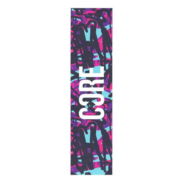 Core Freestyle Scooter Griptape 5.5" X 22.5" - Neon Splat