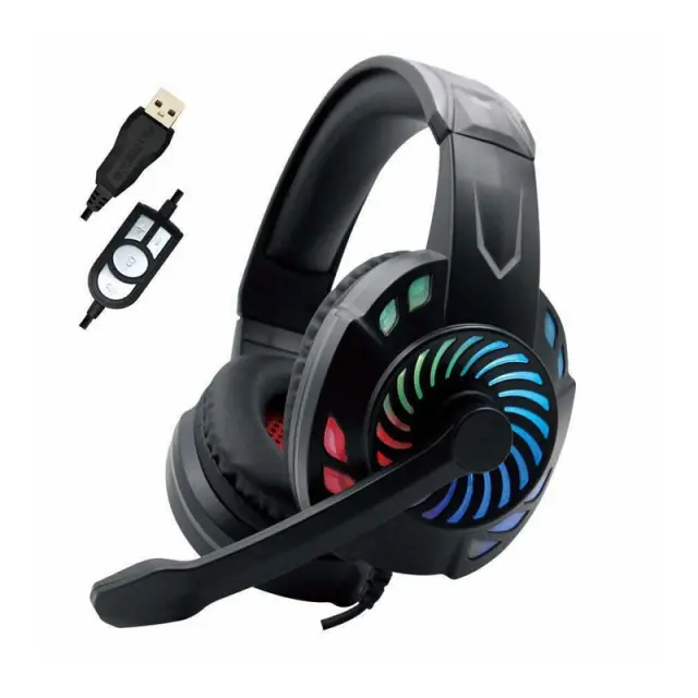 KOMC OVER EAR GAMING HEADSET ΜΕ ΣΥΝΔΕΣΗ USB KM666