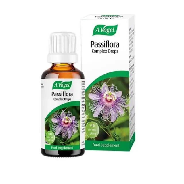 A. Vogel | Entspannungs-Tropfen (Passiflora)| Συμπλήρωμα Διατροφής με Εκχύλισμα Φρέσκου Βοτάνου Passiflora Incarmata | 50ml