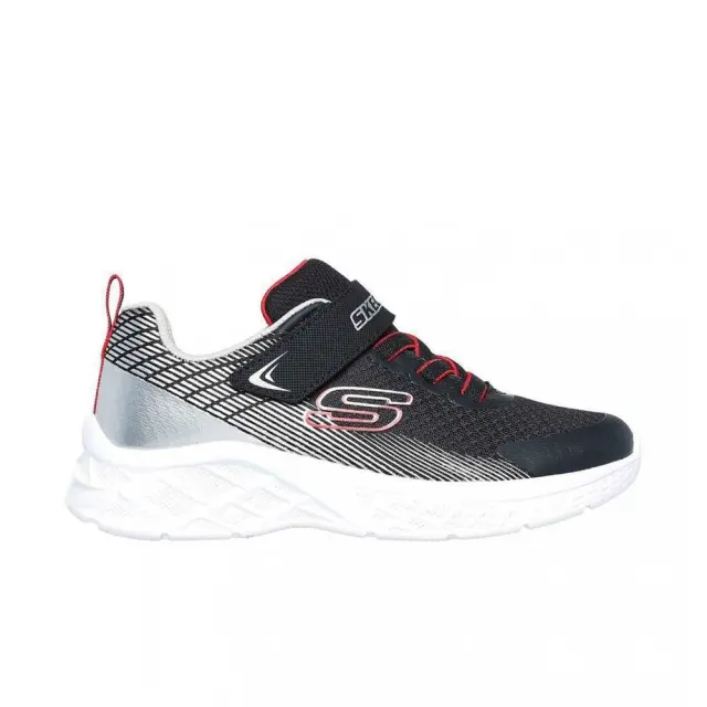 Skechers Microspec 2.0 (PS) (403924L-BKSR) - Λευκό-Μαύρο - 27