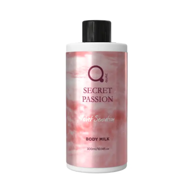 Qure  300ml Secret Passion Velvet Sensation Body Milk