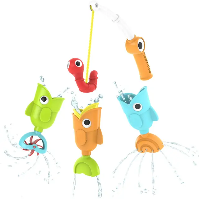 Yookidoo - Batch N Sprinkle Fishing Set - YO40217 - Toys