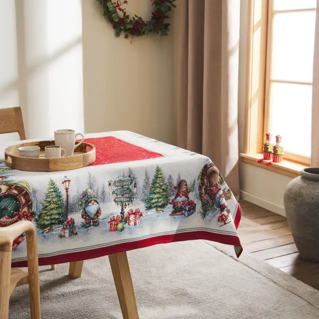 Τραπεζομάντηλο Gofis Home Xmas 541 135x180