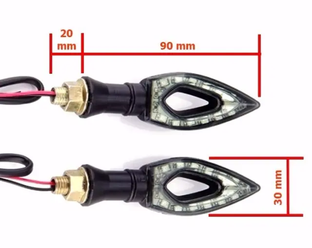 Φλας μοτοσυκλέτας Arrow - Universal 12 Smd LED 2