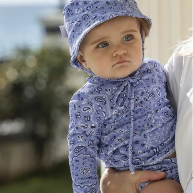 Walking Mum: Μπλούζα με Αντιηλιακή προστασία SPF50+ Bandana