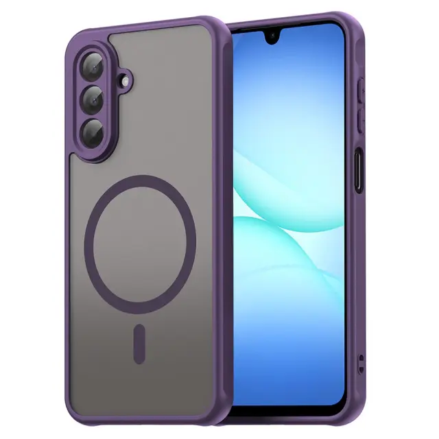 Techsuit® Halofrost Ii MagSafe Θήκη για Galaxy A17/A18 -Μωβ