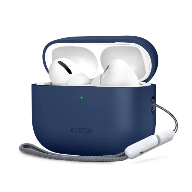Tech-protect Silicone Apple Airpods Pro 3 Navy Blue