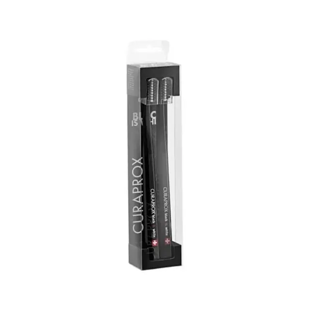 Curaprox | Promo Black Is White Duo Pack B/B Οδοντόβουρτσες | 2 τμχ
