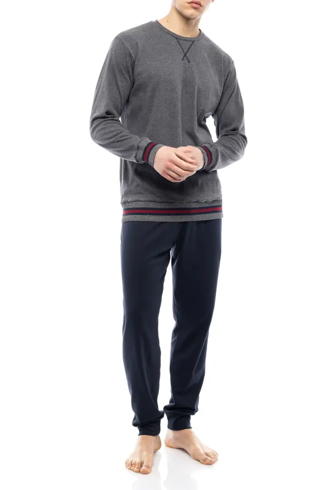 WN-M120 - Grey - PIJAMA T-SHIRT NOS - L 2