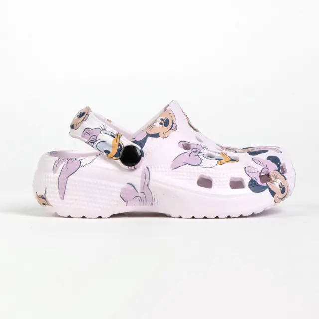 Disney Minnie Παντόφλες Παιδικές τύπου clog Ροζ 2