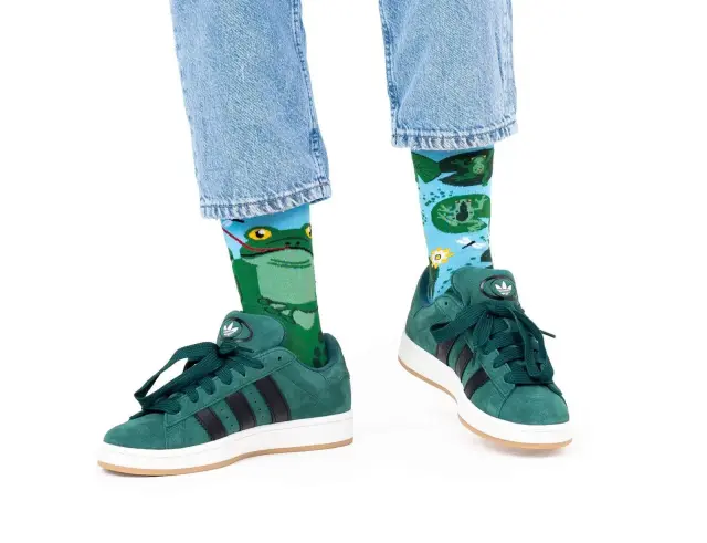 Κάλτσες Froggy Frog Many Mornings με μέγεθος 39-42 - ΕνηλίκωνFroggy Frog Regular 39-42 3