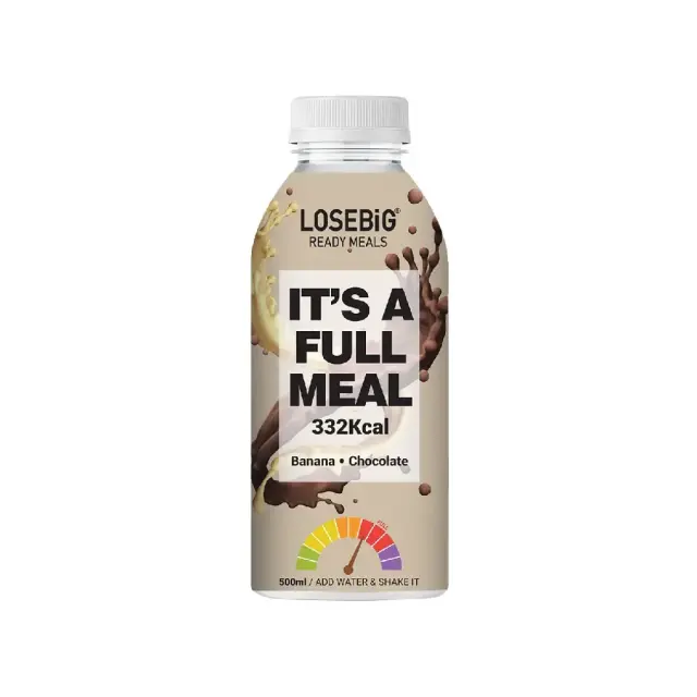 Amhes Pharma Losebig It's a Fullmeal Banana- Chocolate, Oλοκληρωμένο και Υγιεινό Γεύμα με γεύση Μπανάνα- Σοκολάτα  500ml